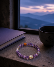 Load image into Gallery viewer, Violet Afterglow bracelet — lifestyle