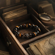 Load image into Gallery viewer, The Watchful Ember | Eye-Center Beaded Bracelet