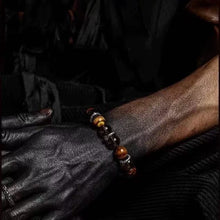 Load image into Gallery viewer, The Watchful Ember | Eye-Center Beaded Bracelet