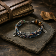 Load image into Gallery viewer, Threads of Return | Cord & Charm Bracelet
