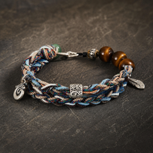 Load image into Gallery viewer, Threads of Return | Cord & Charm Bracelet