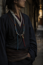 Load image into Gallery viewer, A Line to Come Back To | Tibetan-Inspired Beaded Necklace