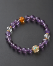 Load image into Gallery viewer, Violet Afterglow bracelet — detail
