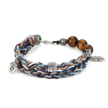 Load image into Gallery viewer, Threads of Return | Cord &amp; Charm Bracelet
