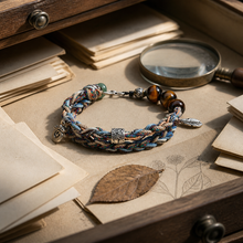 Load image into Gallery viewer, Threads of Return | Cord &amp; Charm Bracelet
