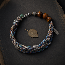 Load image into Gallery viewer, Threads of Return | Cord &amp; Charm Bracelet
